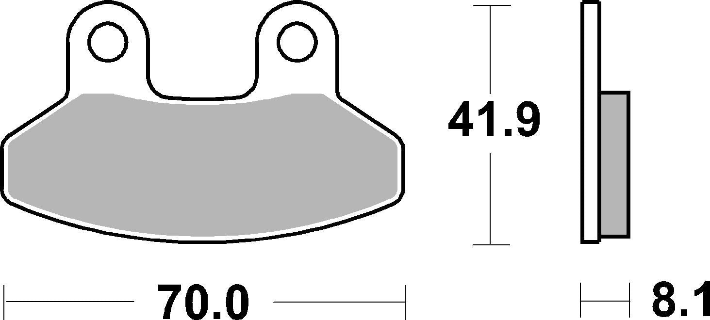 SBS FRICTION - Ceramic Front Brake Pads (SBS 178) - 792HF-