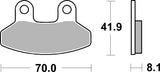 SBS FRICTION - Ceramic Front Brake Pads (SBS 178) - 792HF-