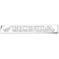 STICKER RACING D/CUT - HONDA, WHITE 930 X 110