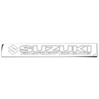 STICKER RACING D/CUT - SUZUKI, WHITE 930 X 110