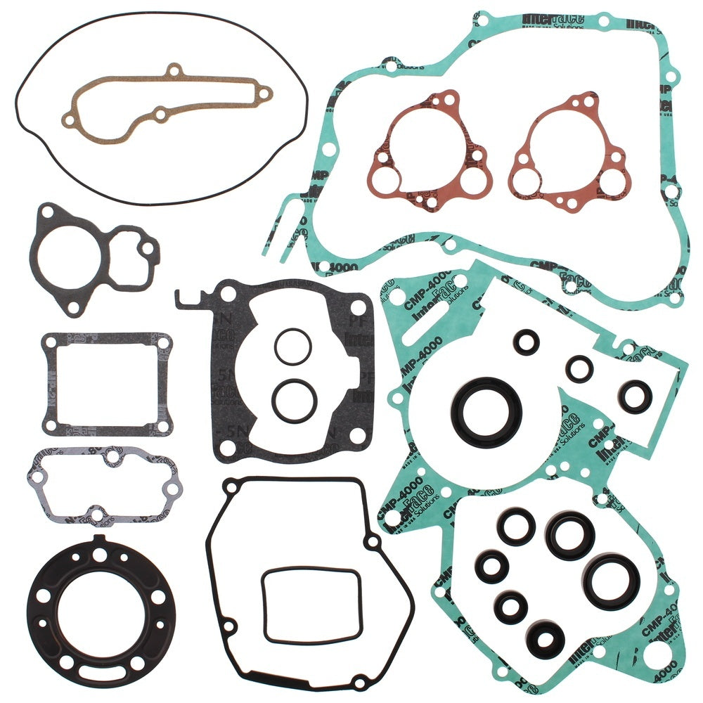 Vertex Complete Gasket Set with Oil Seals - Honda CR125R 88-89