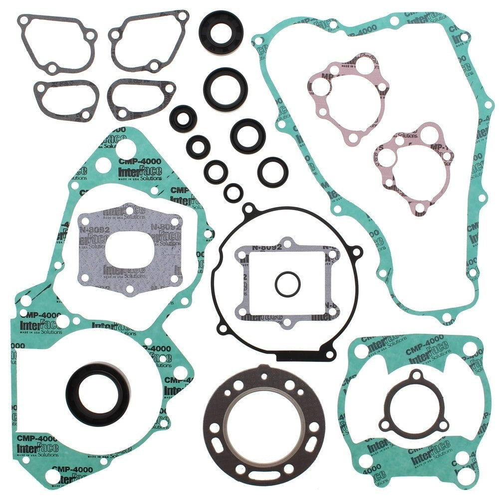 Vertex Complete Gasket Set with Oil Seals - Honda CR250R 86