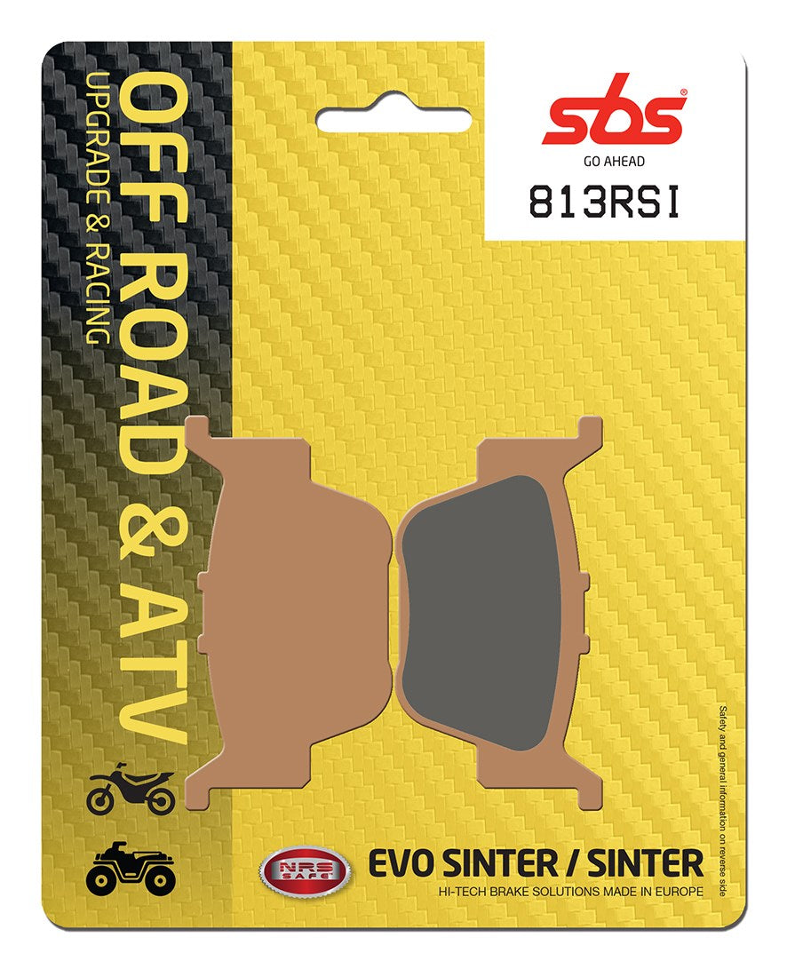 SBS FRICTION - Racing Sinter Off Road Rear Brake Pads - 813RSI-