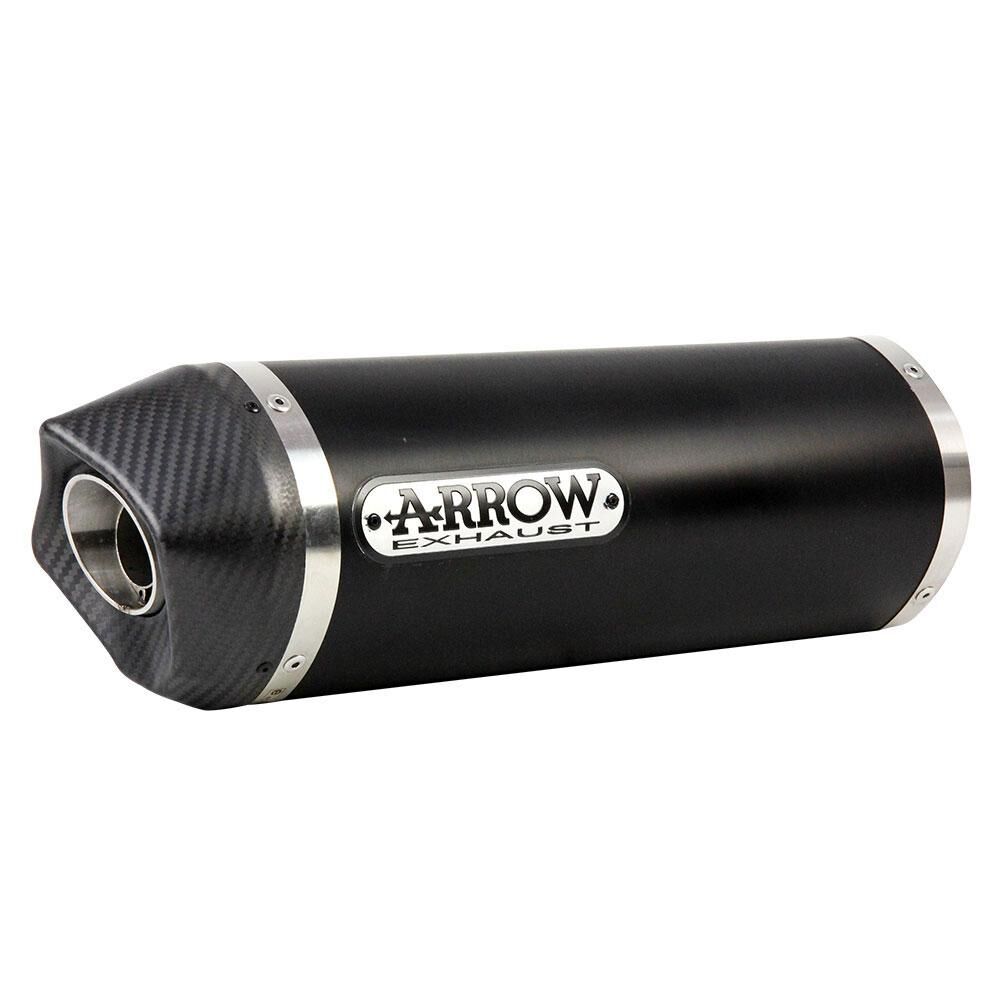 ARROW 71744AKN Silencer - RACE-TECH Aluminium Dark with Carbon End Cap<br>APRILIA  RSV 4R & TUONO V4 - 82-717-44AKN