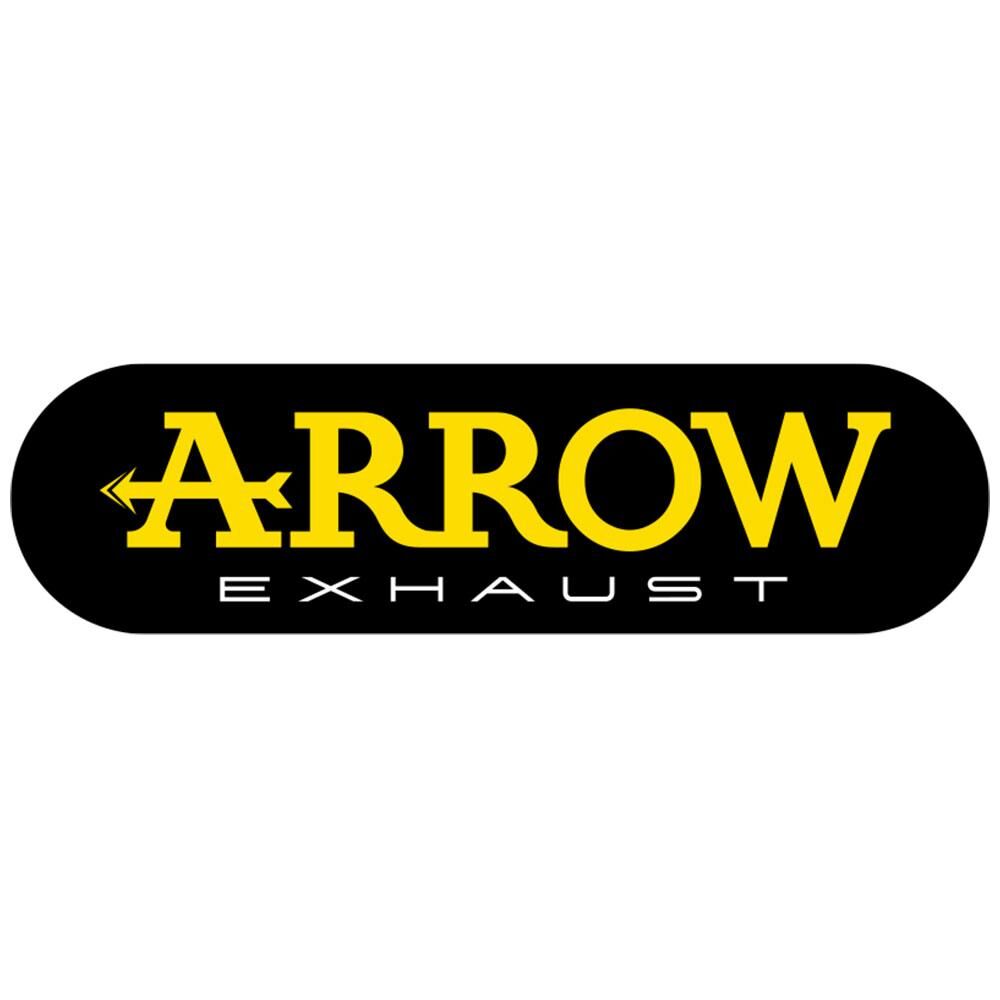 ARROW Silencer PRO-RACE Nichrom Silver with Steel End Cap  - 82-718-79PRI