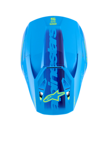 Alpinestars SM3 Force Helmet ECE06 Cyan Glossy