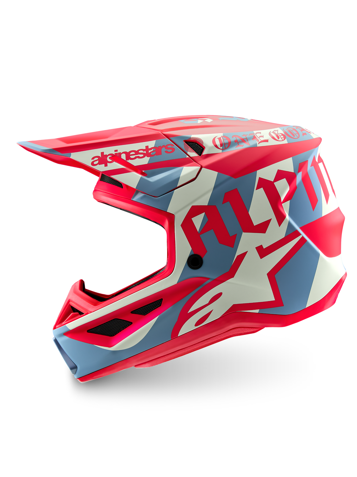 AS8305726 SM7 BEAST COAST LE HELMET ECE 22.06 PIRATE BLACK HOT ORANGE MATT