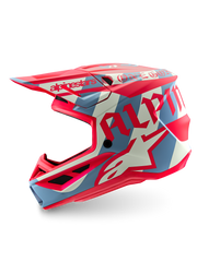 AS8305726 SM7 BEAST COAST LE HELMET ECE 22.06 PIRATE BLACK HOT ORANGE MATT