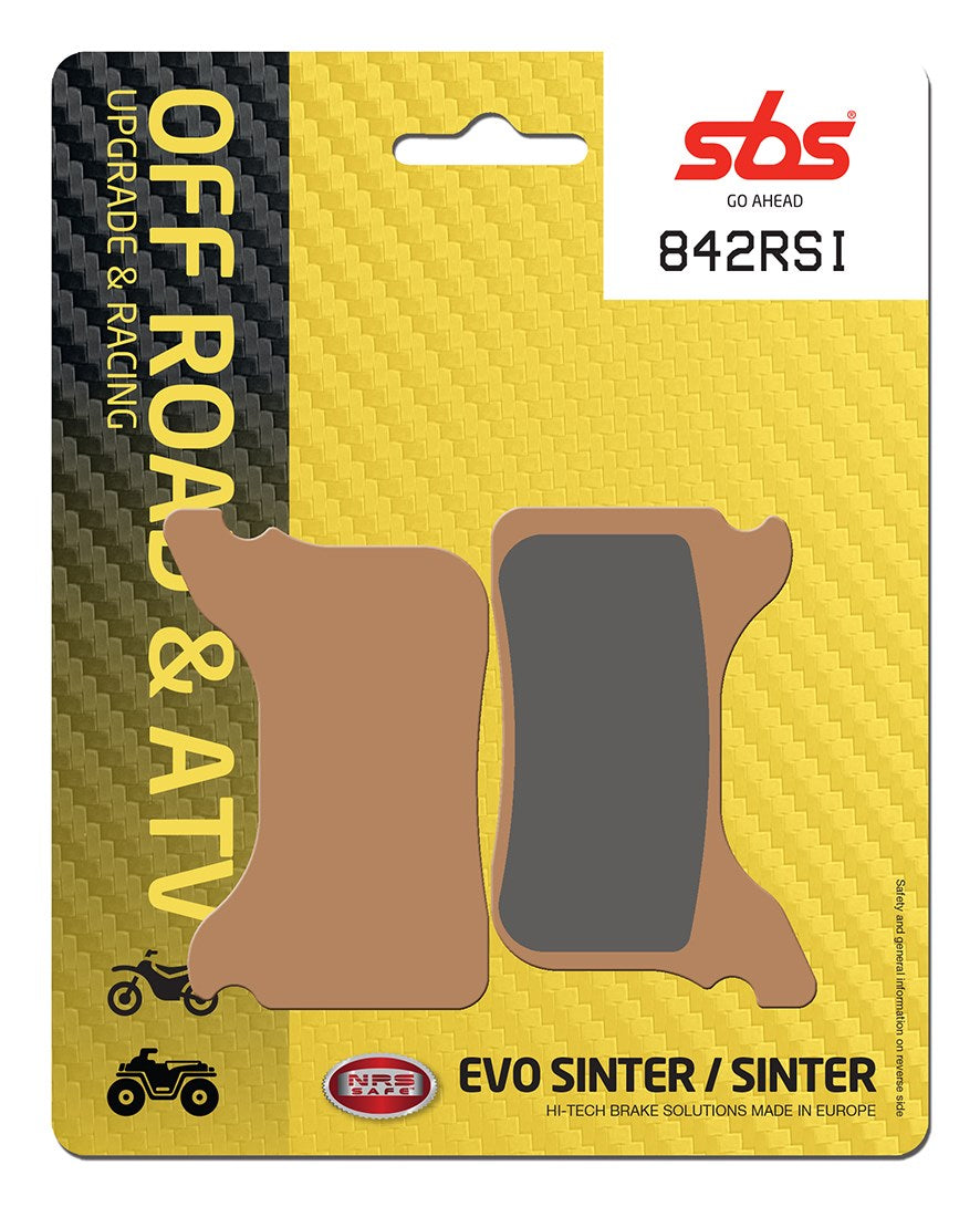 SBS FRICTION - Racing Sinter Off Road Front Brake Pads - 842RSI-