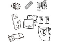 REPLACEMENT LOCK SYSTEM Suit SH39 TOP CASE