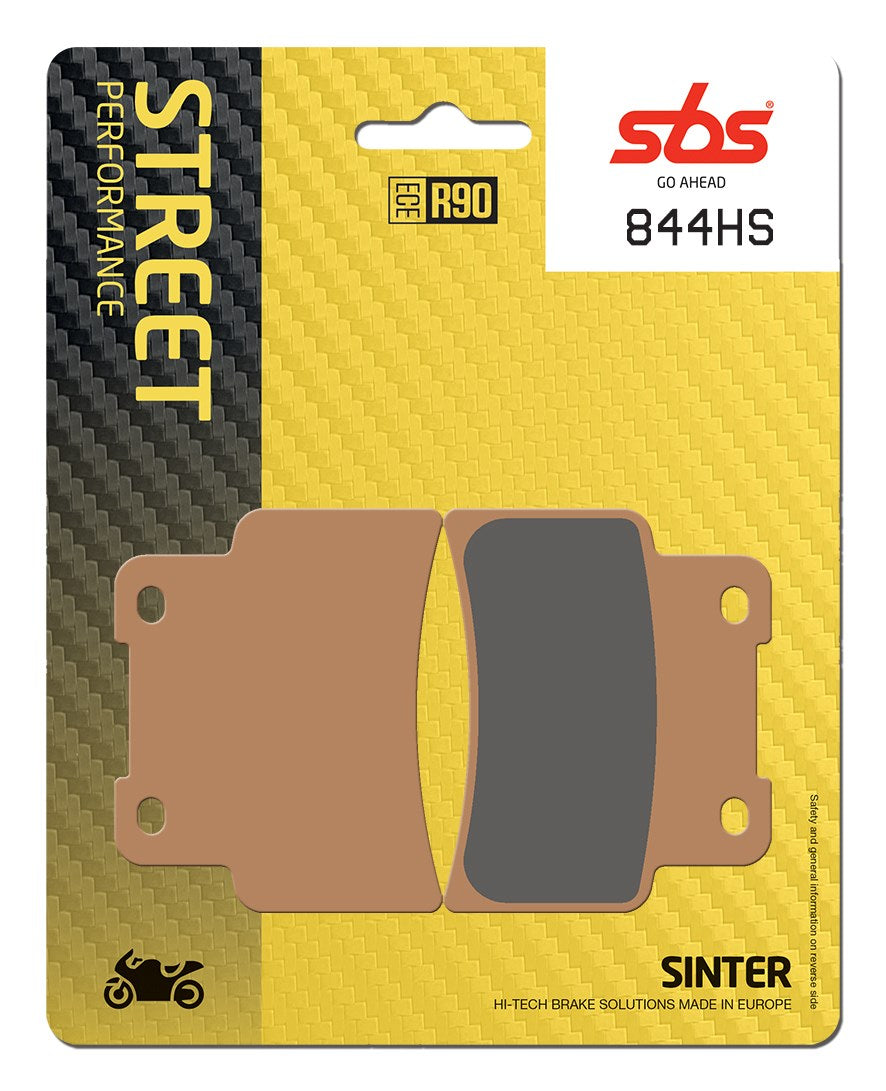 SBS FRICTION - Sinter Front Brake Pads (SBS 214) - 844HS-