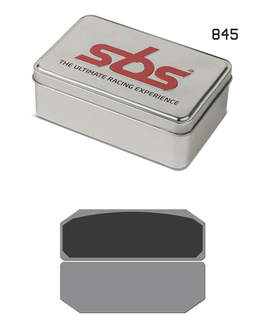 SBS FRICTION - Dual Sinter Front Racing Brake Pads - Moto2, 3 & WSBK SPEC - 845DS-