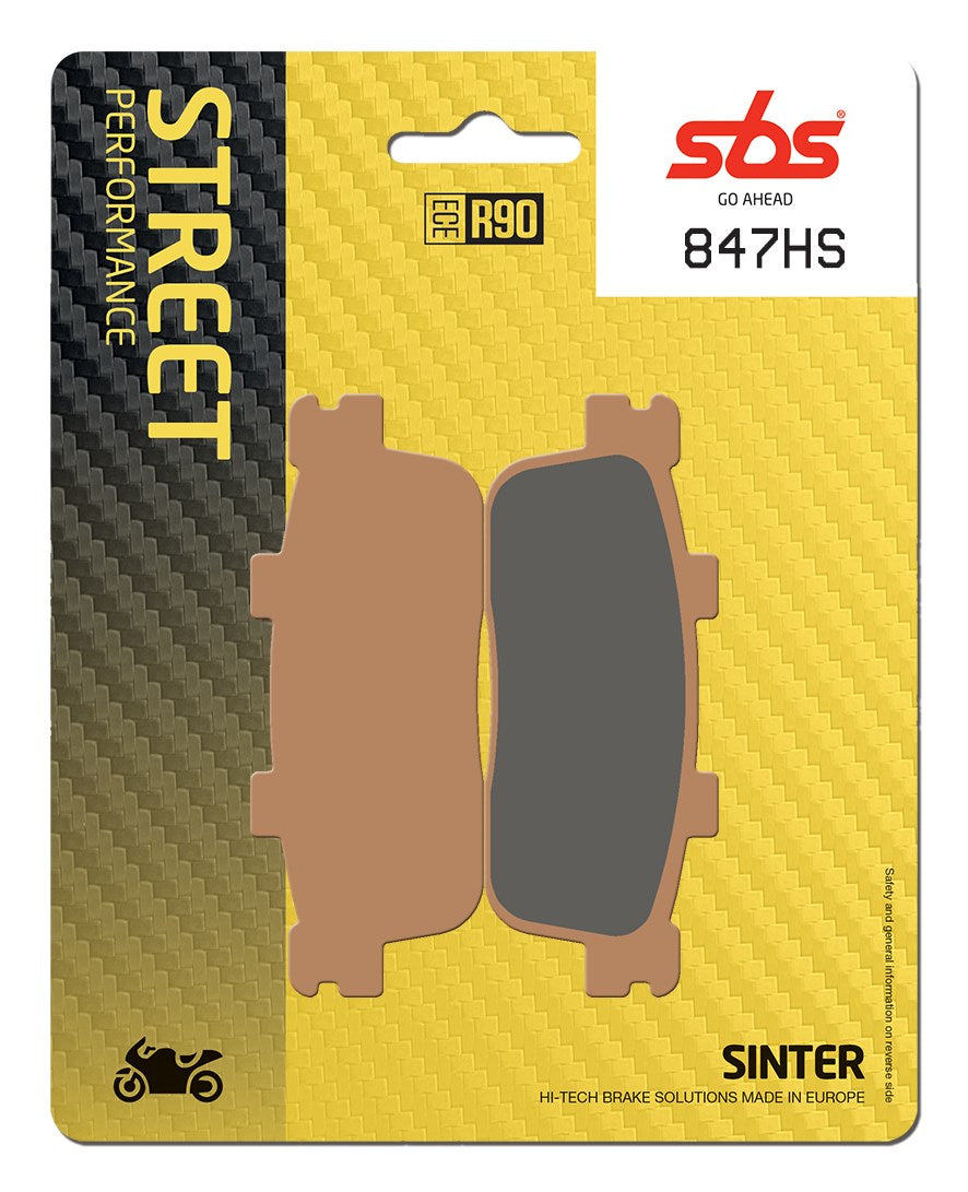 SBS FRICTION - Sinter Front Brake Pads (SBS 201) - 847HS-