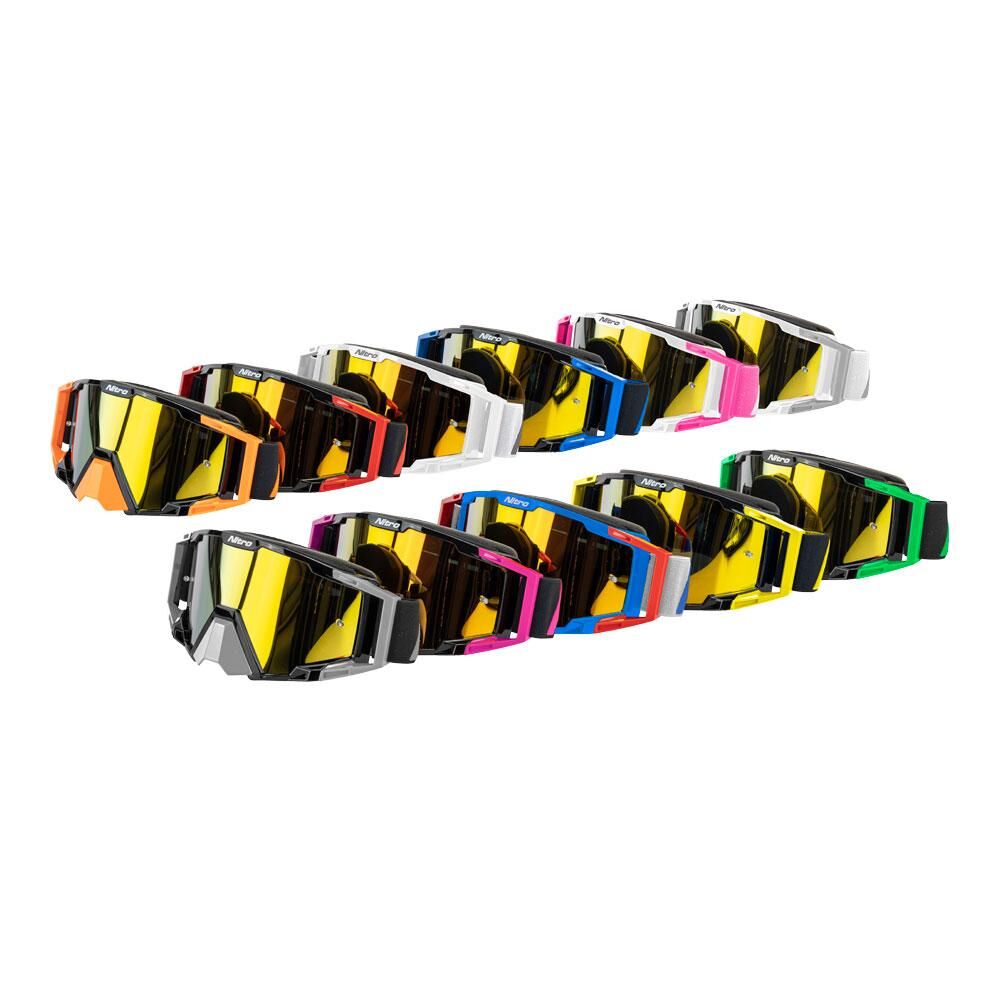 NITRO NV-100 MX GOGGLES - PINK / WHITE - 85-100-29