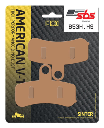 SBS FRICTION - Sinter Front H-D Brake Pads - 853H.HS-