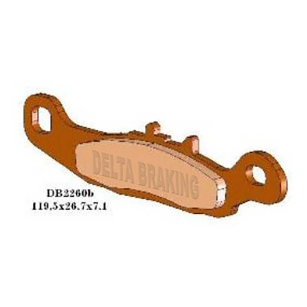 Delta Brake Pads - DB2260 MX-D GF4108