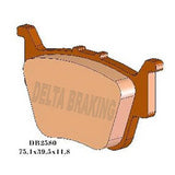 Delta Brake Pads - DB2580 MX-D GF4243 or GF5243