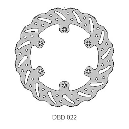 Delta Brake Rotors - Off Road - DBD022