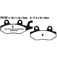 EBC Disc Pad Set - Double-H Sintered - FA197HH