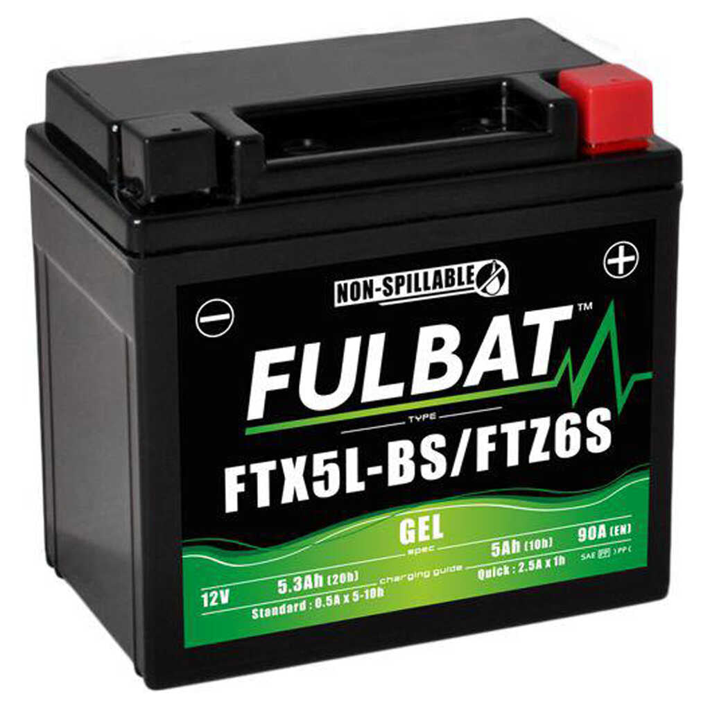 Fulbat Gel Battery - FTX5L-BS