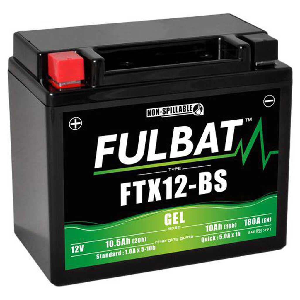 Fulbat Gel Battery - FTX12A-BS