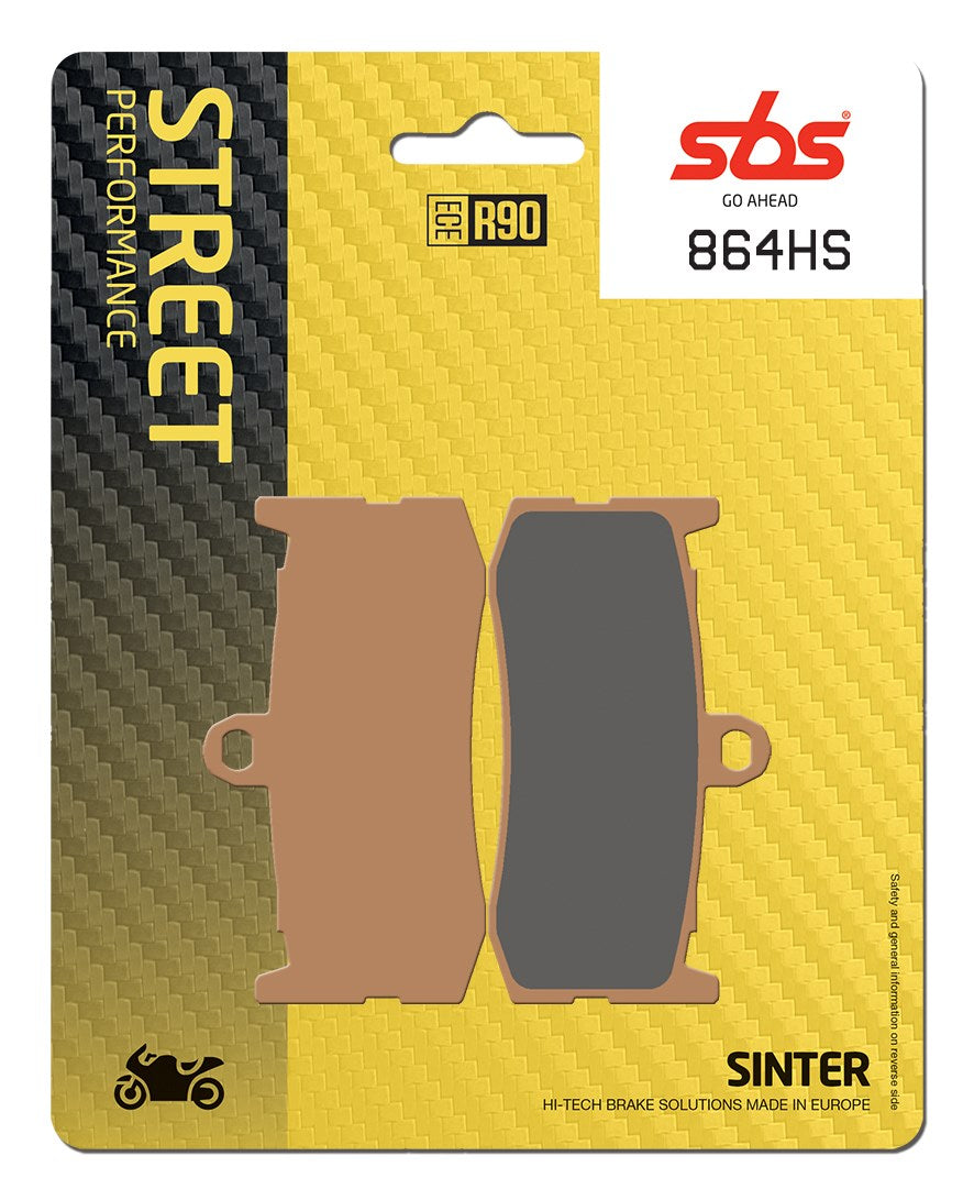 SBS FRICTION - Sinter Front Brake Pads - 864HS-