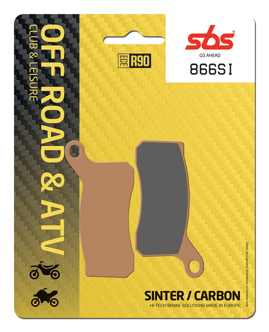 SBS FRICTION - Sinter Off Road Front Brake Pads - 866SI-