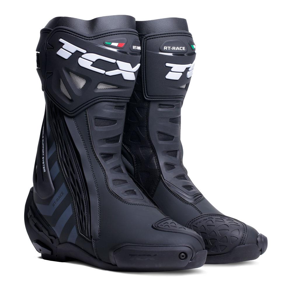 TCX RT-RACE BOOTS BLACK/DARK GREY EU 46 / US 12 - 87-7670-246