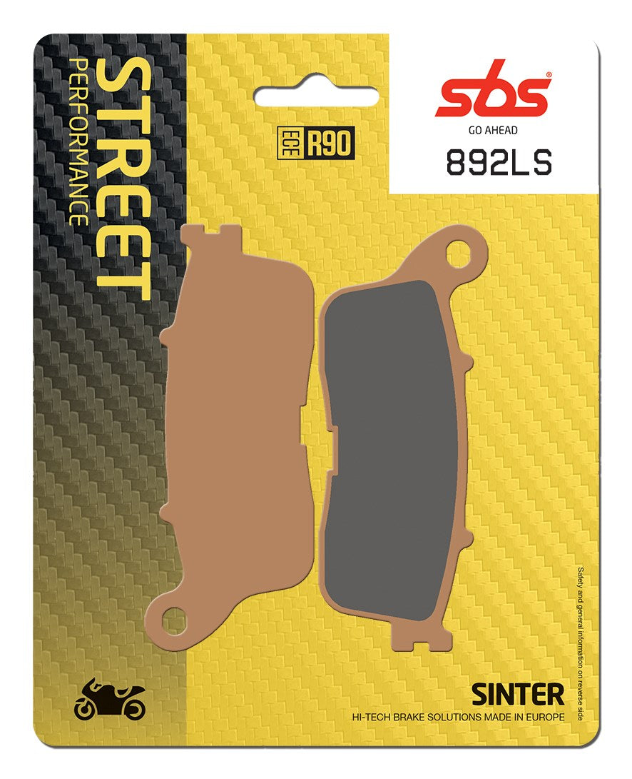 SBS FRICTION - Sinter Rear Brake Pads - 892LS-