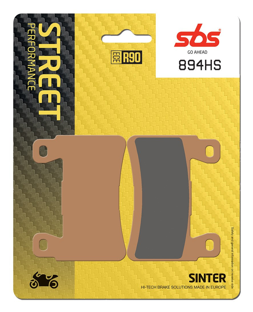 SBS FRICTION - Sinter Front Brake Pads (FOR DS use 860DS) - 894HS-