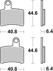 SBS FRICTION - Racing Sinter Off Road Rear Brake Pads - 896RSI-