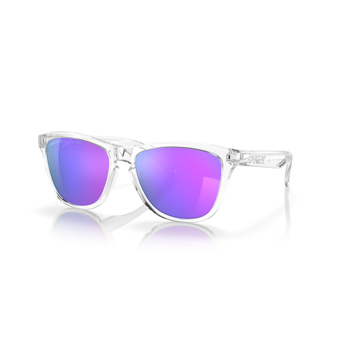 FROGSKINS POLISHED CLEAR W/ PRIZM VIOLET