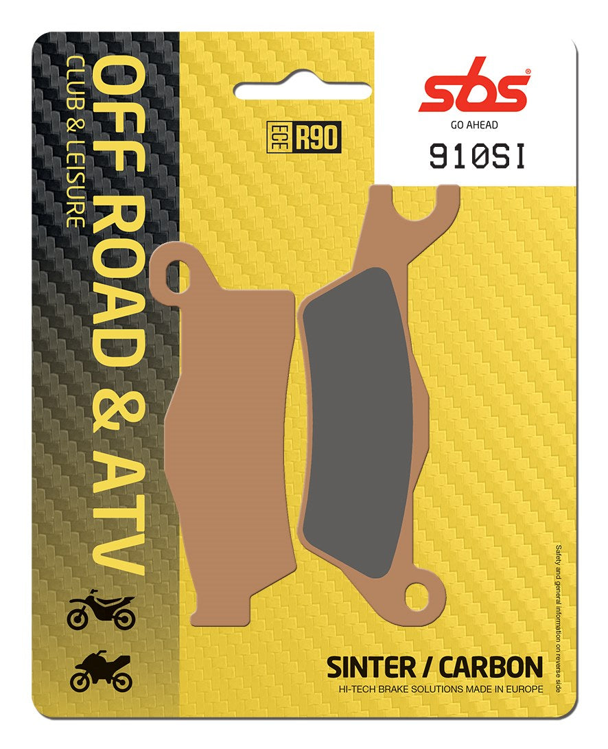 SBS FRICTION - Sinter Front / Rear Off Road Brake Pads - 910SI-