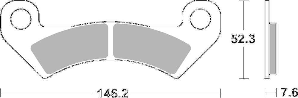 SBS FRICTION - Sinter Off Road Front Brake Pads - 912SI-