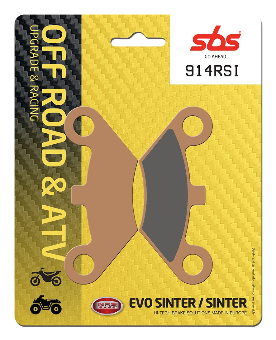 SBS FRICTION - Racing Sinter Off Road Front Brake Pads - 914RSI-