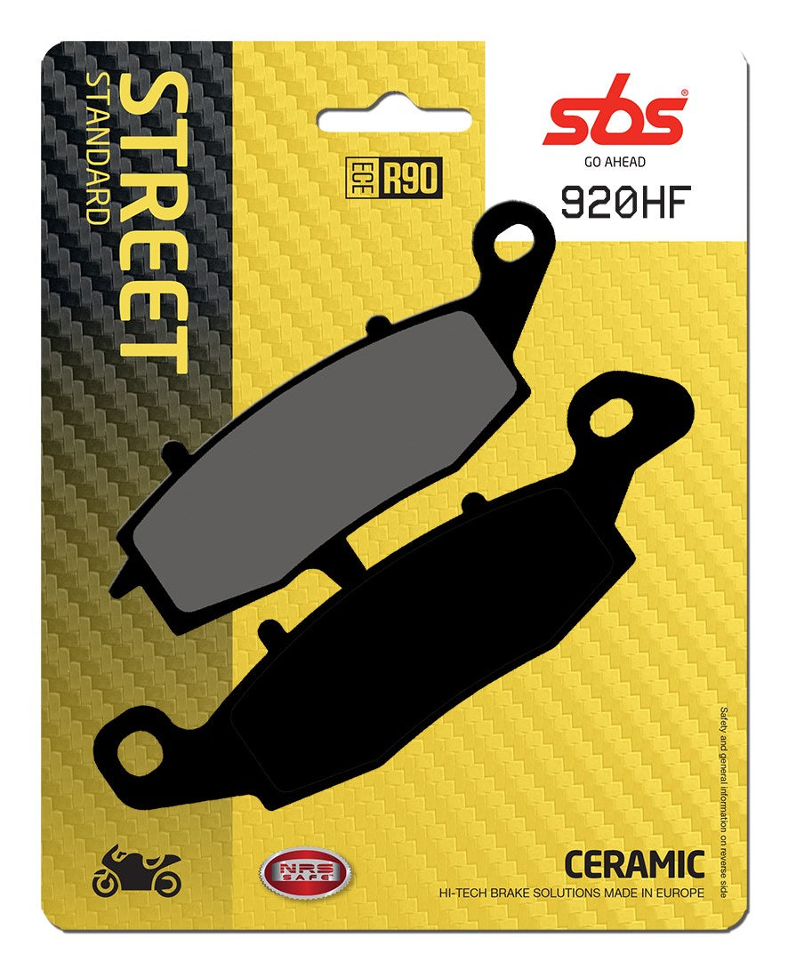 SBS FRICTION - Ceramic Rear Brake Pads - 920HF-