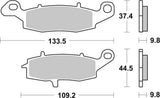 SBS FRICTION - Sinter Rear Brake Pads - 920LS-