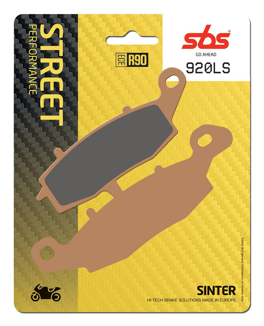 SBS FRICTION - Sinter Rear Brake Pads - 920LS-