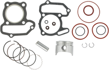 Wiseco All Terrain Vehicle, 4 Stroke Piston, Shelf Stock Kit - Yamaha Badger/Raptor 80 50mm (4841M)