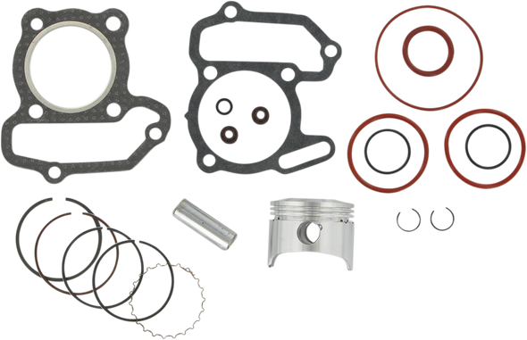 Wiseco All Terrain Vehicle, 4 Stroke Piston, Shelf Stock Kit - Yamaha Badger/Raptor 80 50mm (4841M)