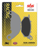 SBS FRICTION - Dual Carbon Front Brake Pads - (Track Use) - 931DC-