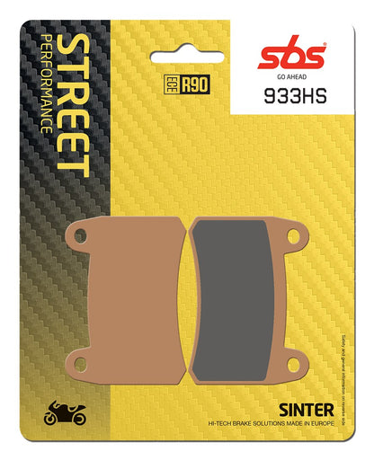 SBS FRICTION - Sinter Front Brake Pads - 933HS-