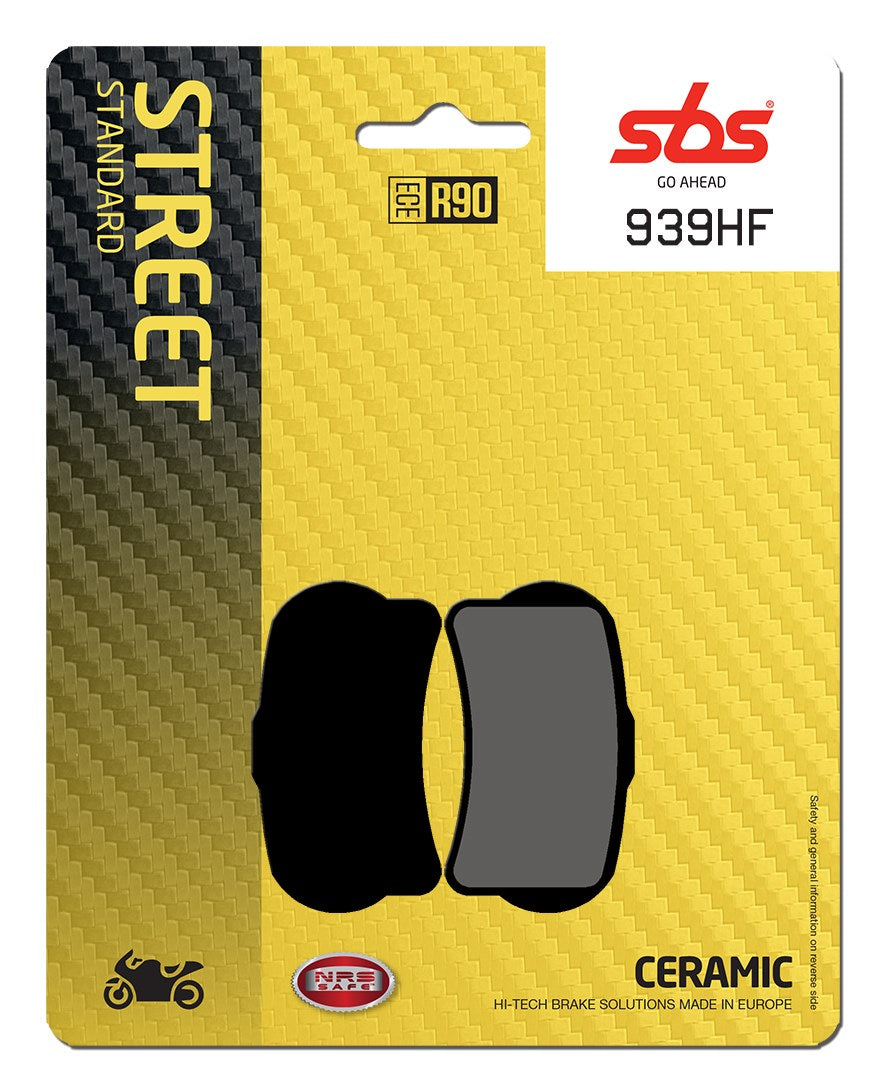 SBS FRICTION - Ceramic Front Brake Pads - 939HF-