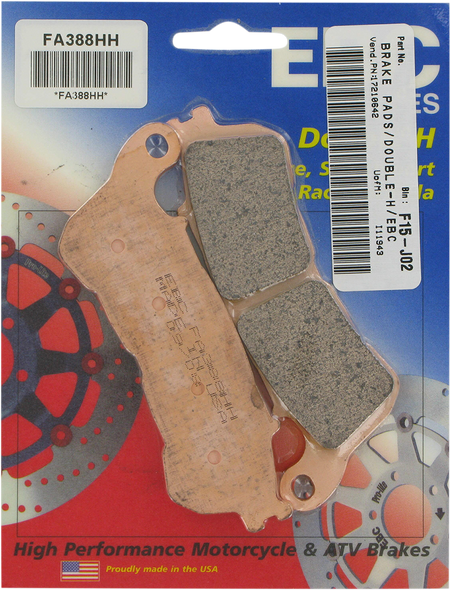 EBC HH Sintered Brake Pads FA388HH