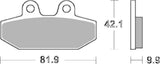 SBS FRICTION - Carbon Tech Rear H-D Brake Pads - 949H.CT-