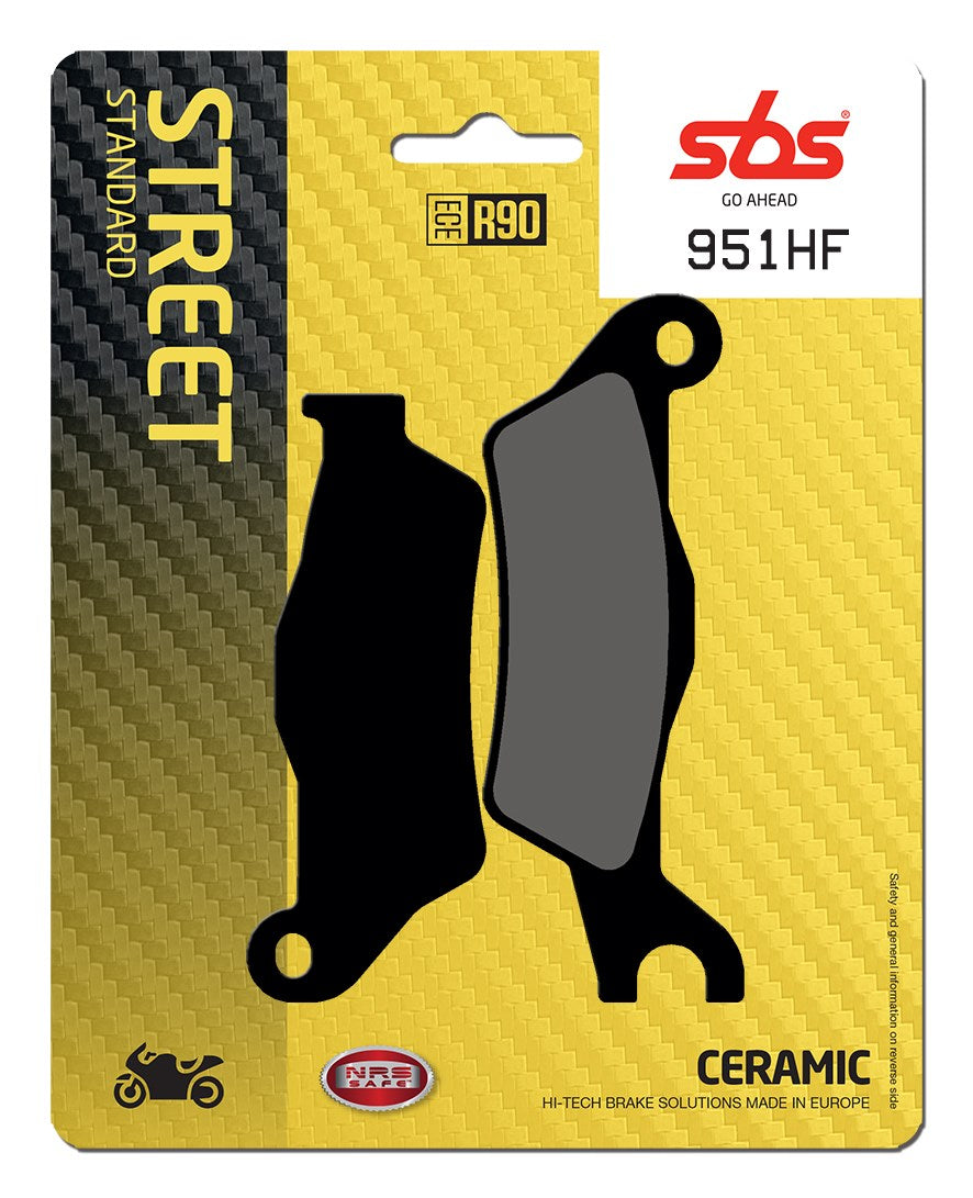 SBS FRICTION - Ceramic Front Brake Pads - 951HF-