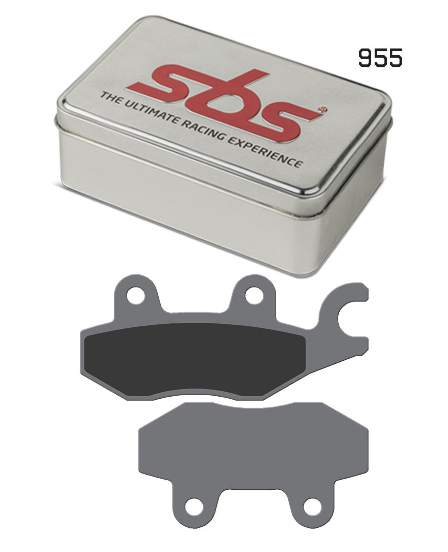 SBS FRICTION - Dual Sinter Front Racing Brake Pads - Moto2, 3 & WSBK SPEC - 955DS2-