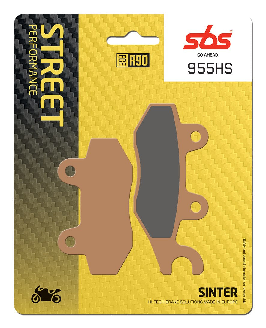 SBS FRICTION - Sinter Front Brake Pads - 955HS-