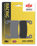 SBS FRICTION - Dual Carbon Front Brake Pads - (Track Use) - 960DC-