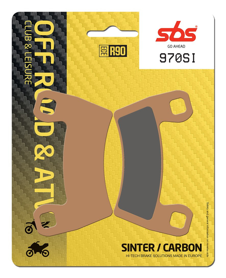 SBS FRICTION - Sinter Off Road Front Brake Pads - 970SI-